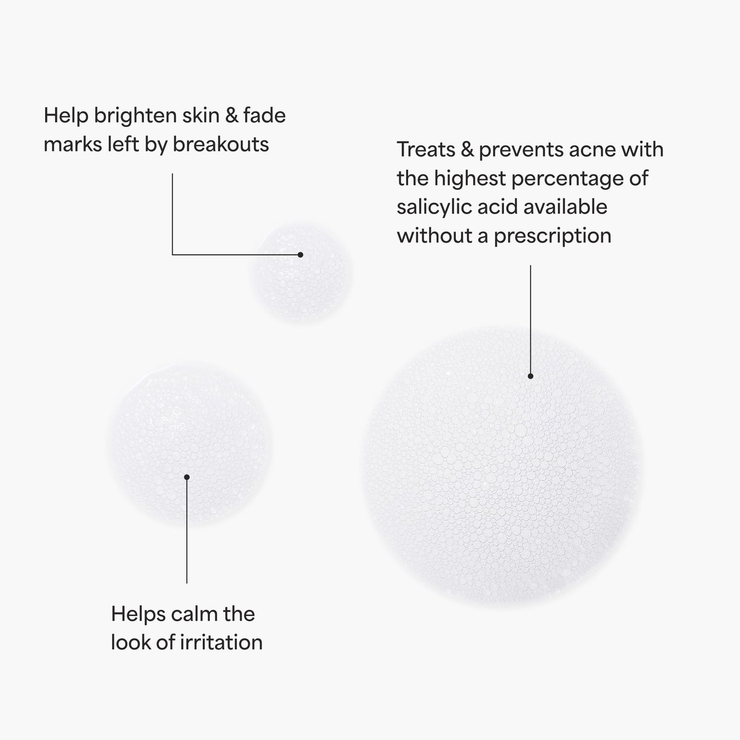 TULA Skin Care Keep It Clear - Acne Foam Cleanser, Contains Salicylic & Azelaic Acid & Probiotics, Clears & Soothes Acne, Brightens Past Blemish