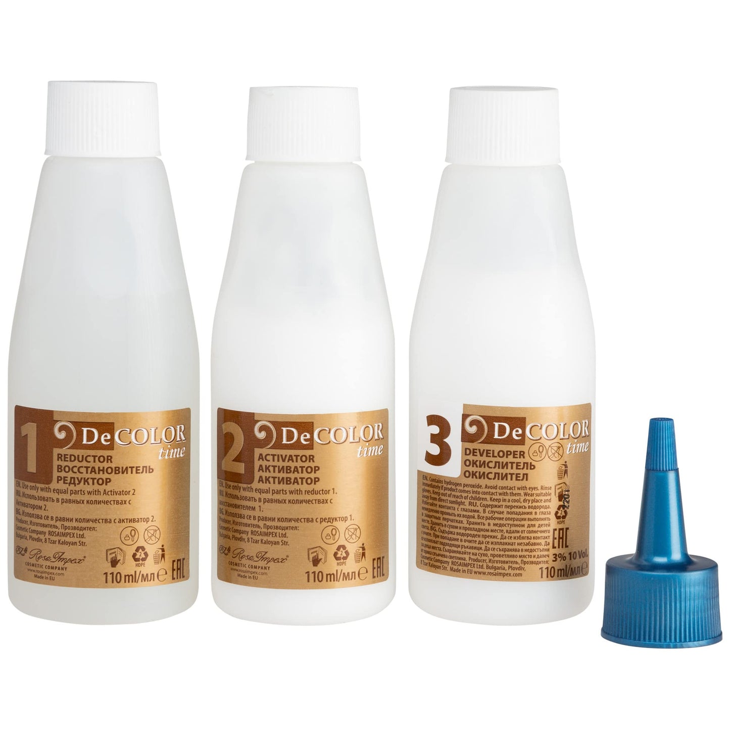 Colour Removal System from a Permanently Dyed Hair - Professional Result at Home!