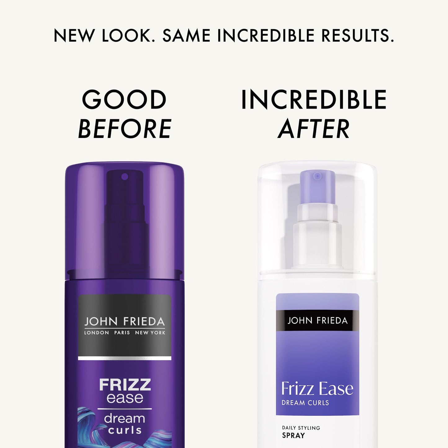 John Frieda Anti Frizz, Frizz Ease Dream Curls Daily Styling Spray for Curly Hair, Magnesium-enriched Formula, 6.7 Oz