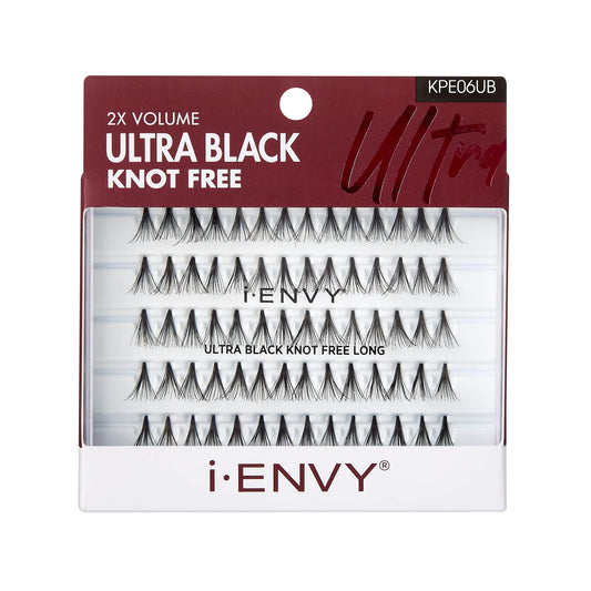 i-Envy Kiss Premium Knot Free 70 Individual Lashes (Ultra Black)