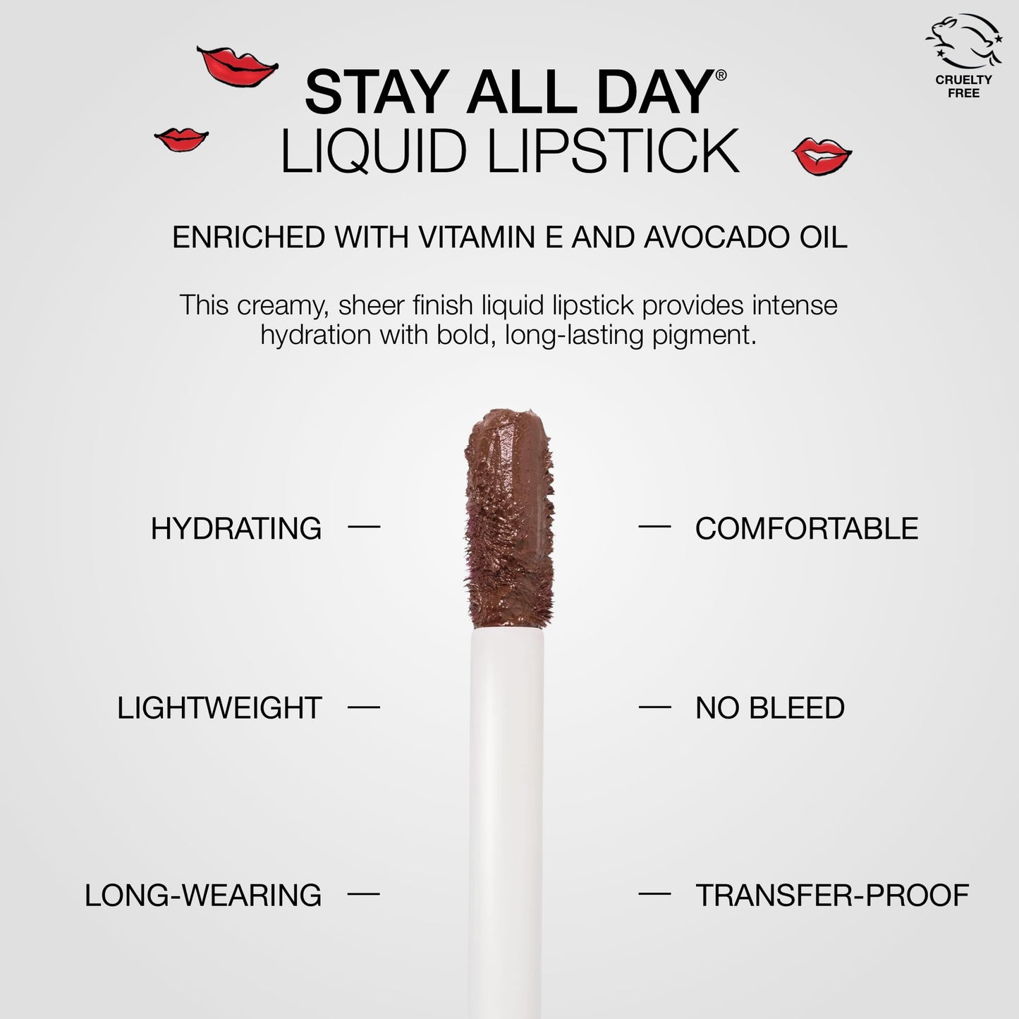 stila Stay All Day® Sheer Liquid Lipstick, 0.10 oz.