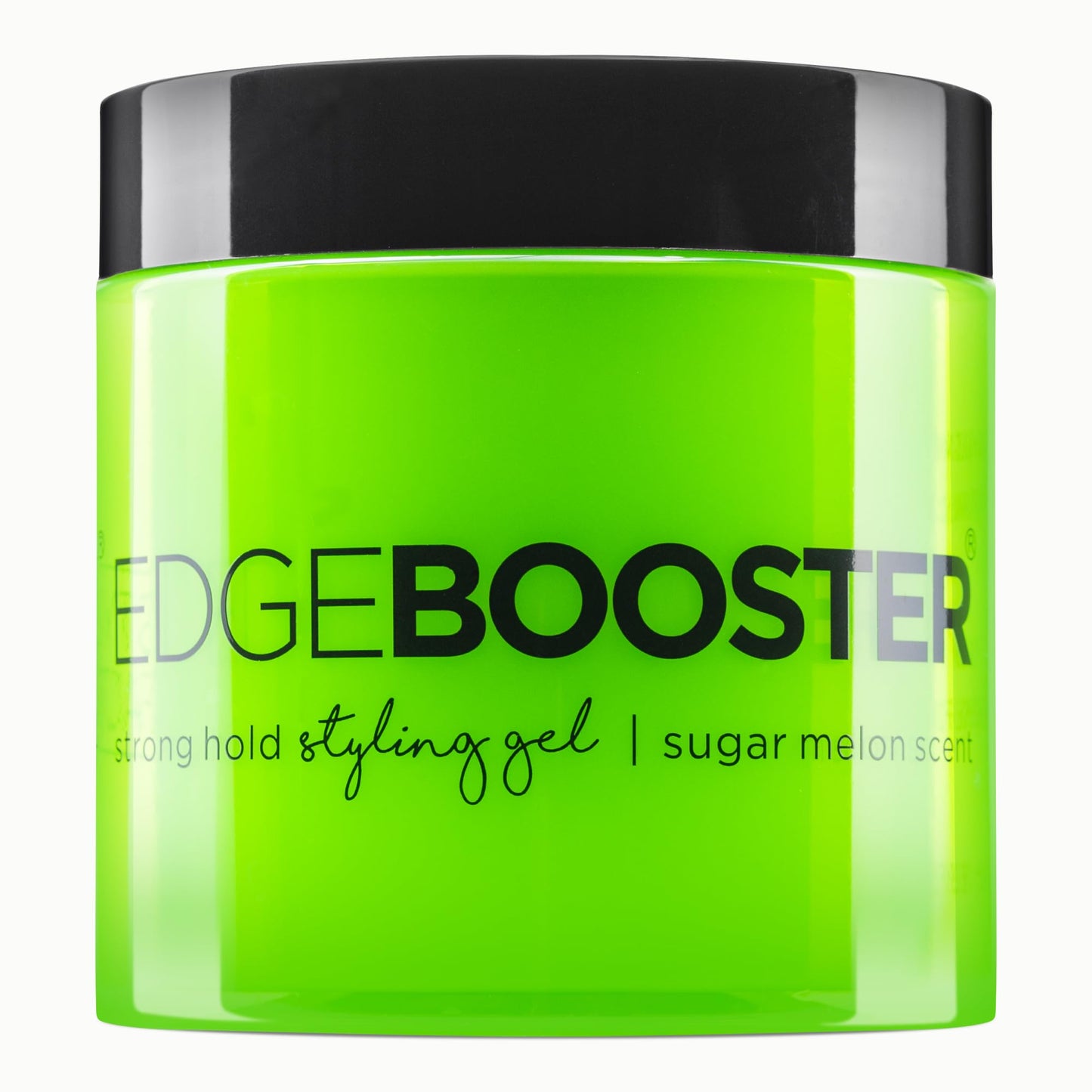 Style Factor EDGE BOOSTER® Strong Hold Styling Gel | Alcohol-Free Hair Gel with Camellia Sinensis Seed Oil for Curly, Wavy & Sleek Styles | Frizz
