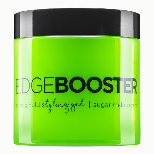 Style Factor EDGE BOOSTER® Strong Hold Styling Gel | Alcohol-Free Hair Gel with Camellia Sinensis Seed Oil for Curly, Wavy & Sleek Styles | Frizz