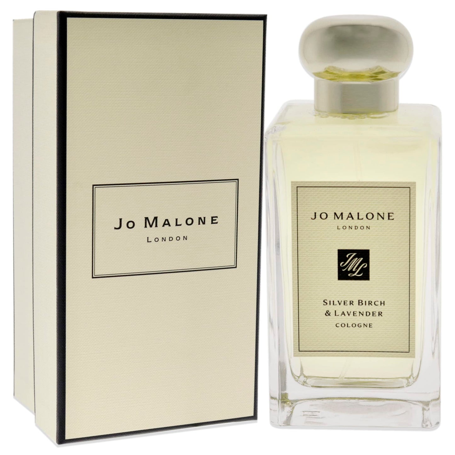 Jo Malone Silver Birch & Lavender Cologne Spray for Unisex, 3.4 Ounce