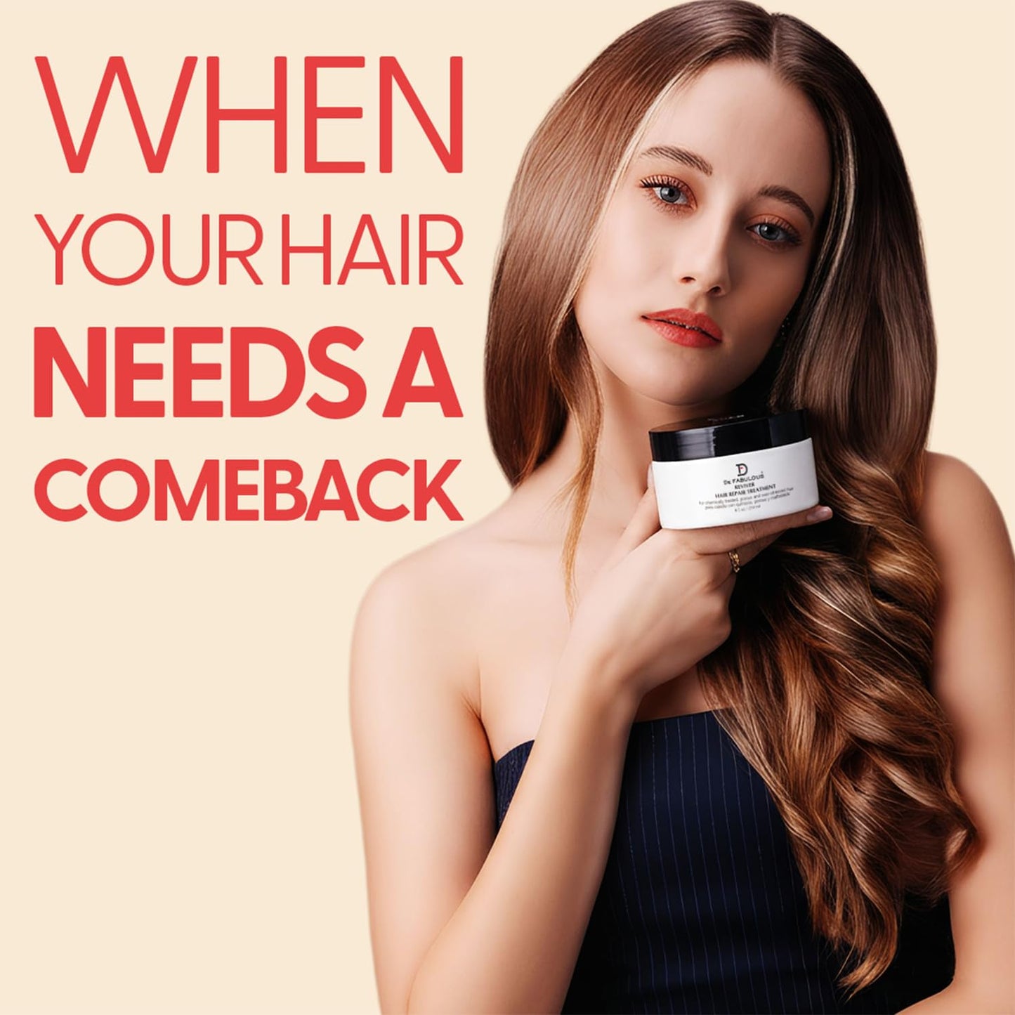 De Fabulous Reviver Hair Repair Treatment Treatment 8.5 oz