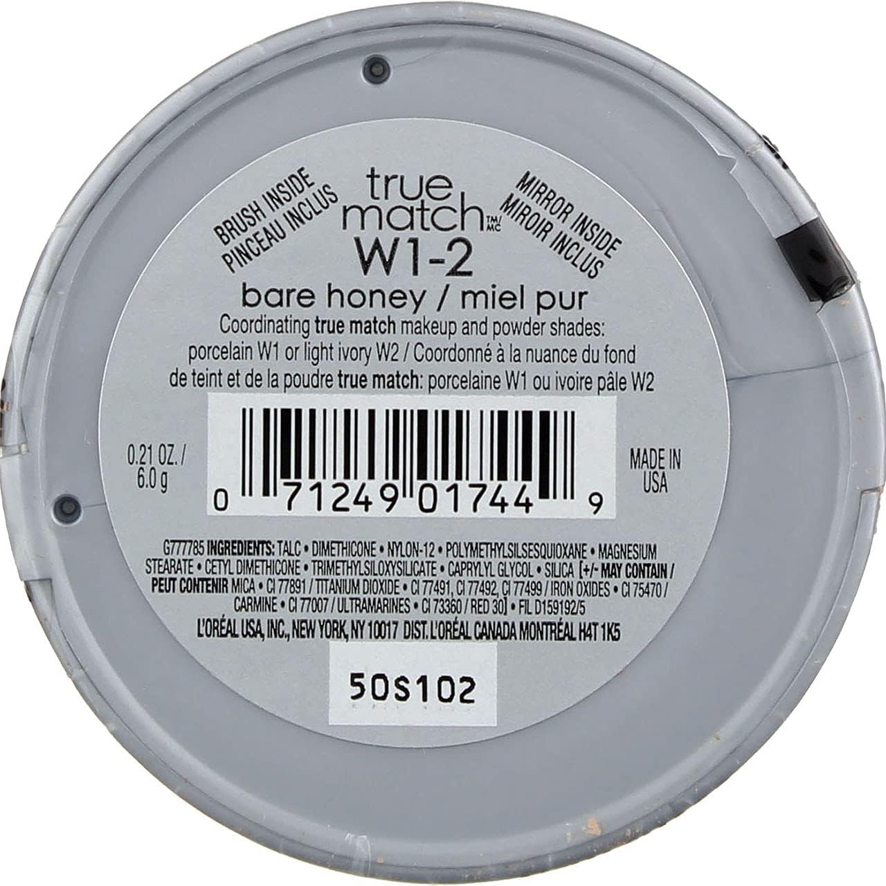 L’Oreal Paris Paris True Match Super Blendable Bare Honey Warm Blush -- 2 per case.