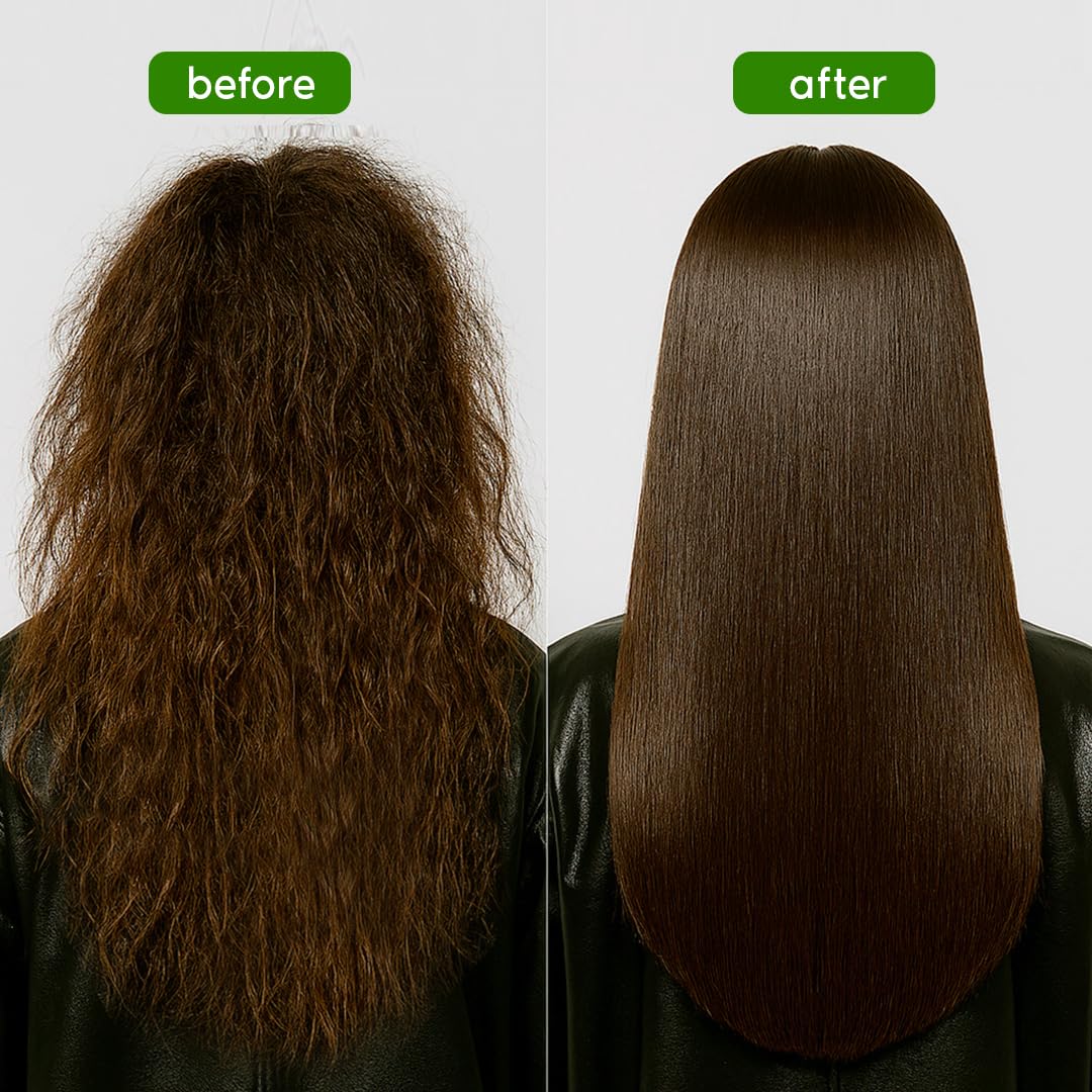 I Belli Capelli Ravenna Hair Straightening Kit - Organic Hair B-tox, Aloe Vera Shampoo & Conditioner, Repair Oil - Anti-Frizz, Intense Hydration
