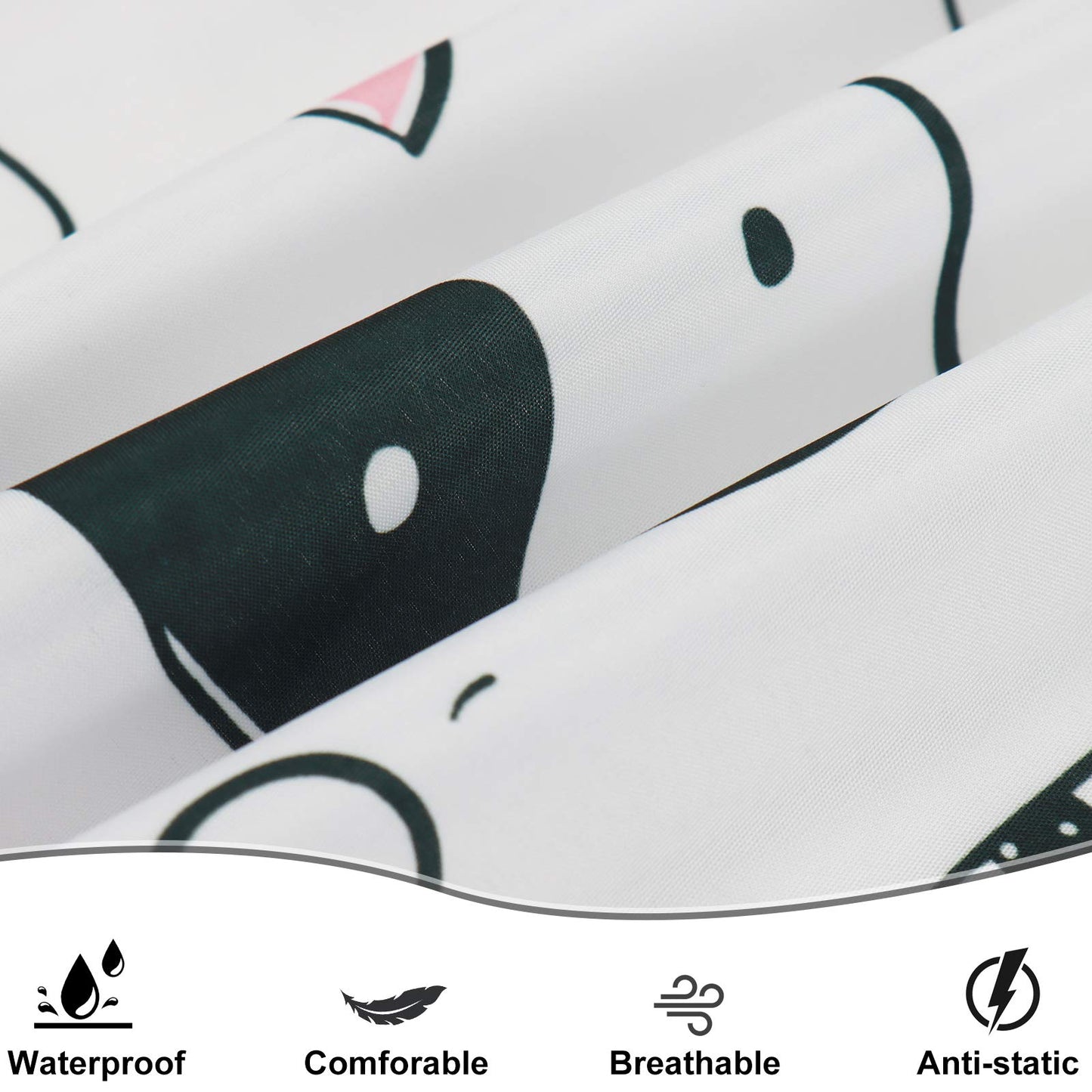 TILYIALA Kids Hair Cutting Cape,Kids Barber Cape Salon Capes for Hair Stylist Haircut Hairdresser Cape Barber Supplies (White Animals)