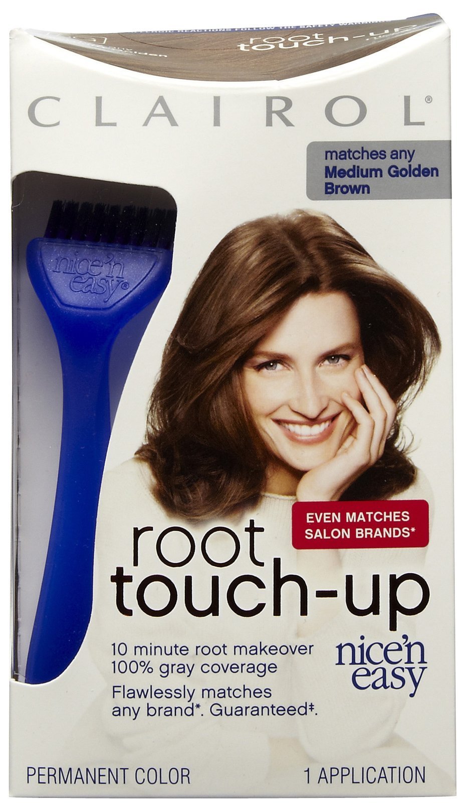 Clairol Nice 'N Easy Root Touch-Up Kit, Medium Golden Brown 5G