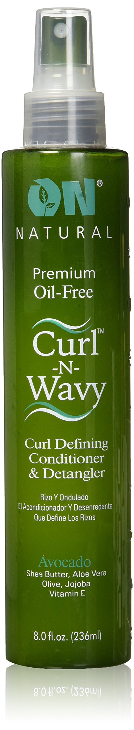 On Natural Curl-n-wavy Leave-in Conditioner & Detangler 8oz, 8 Oz