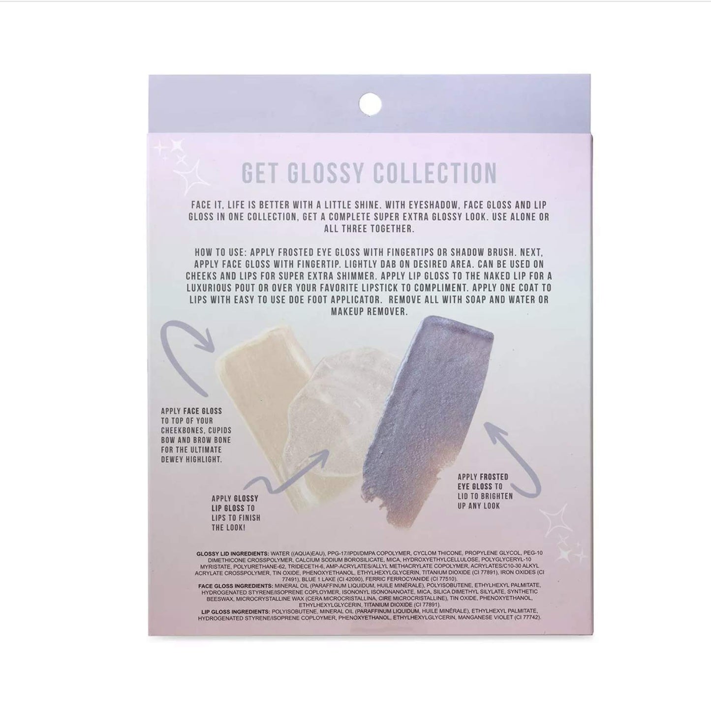Starlit Studio Eye Face Lip Gloss Collections | Gift Set (Get Glossy)