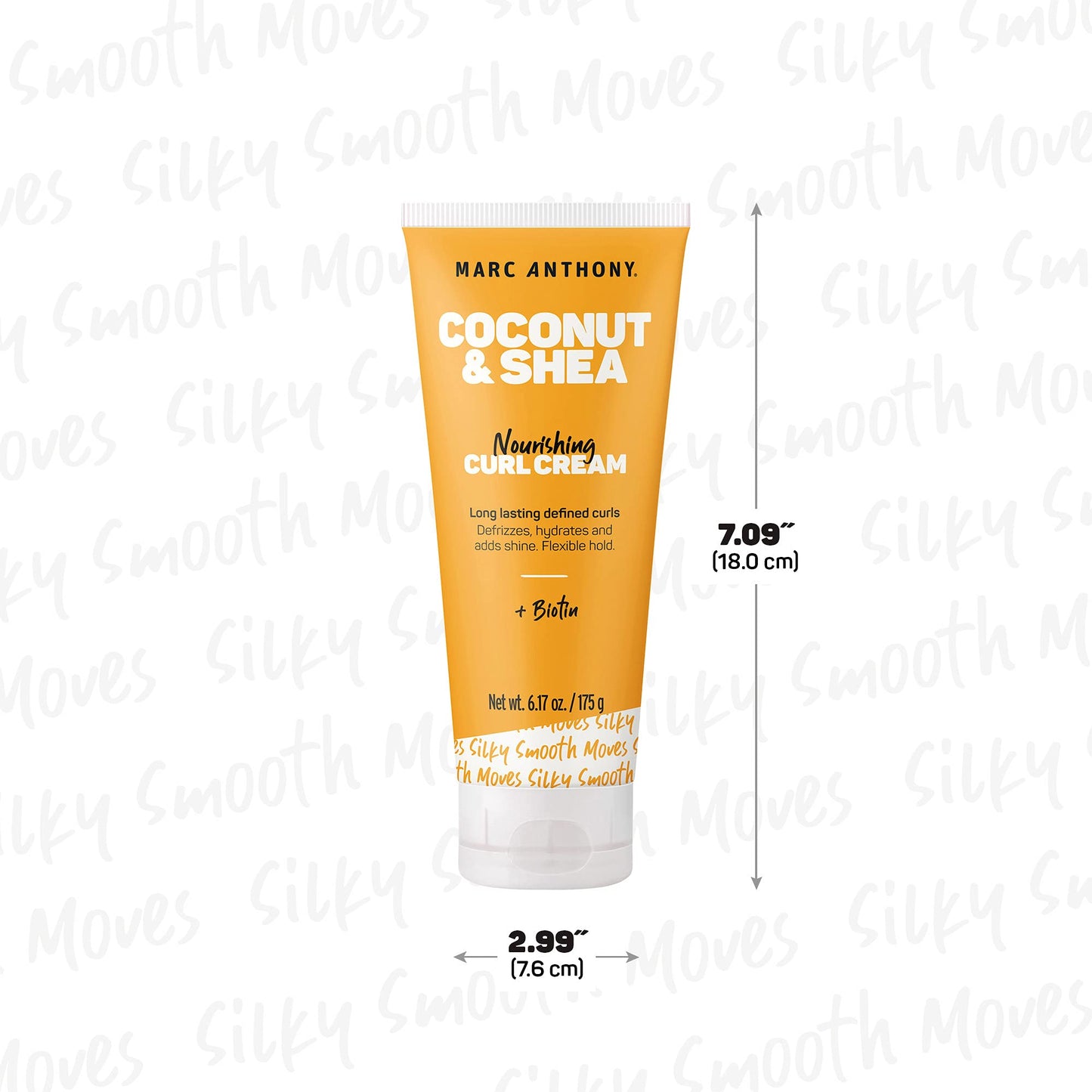 Marc Anthony Coconut Oil Curl Cream 5.9 Ounce (174ml) (3 Pack)