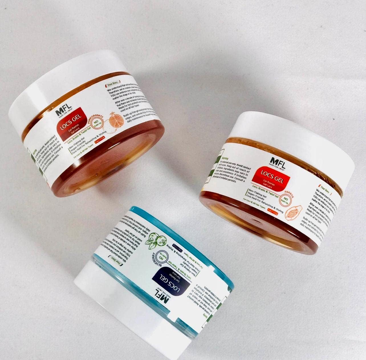 Made For Locs Retwisting Firm Hold Styling Pomade | Gel | 4 oz (Pomegranate)