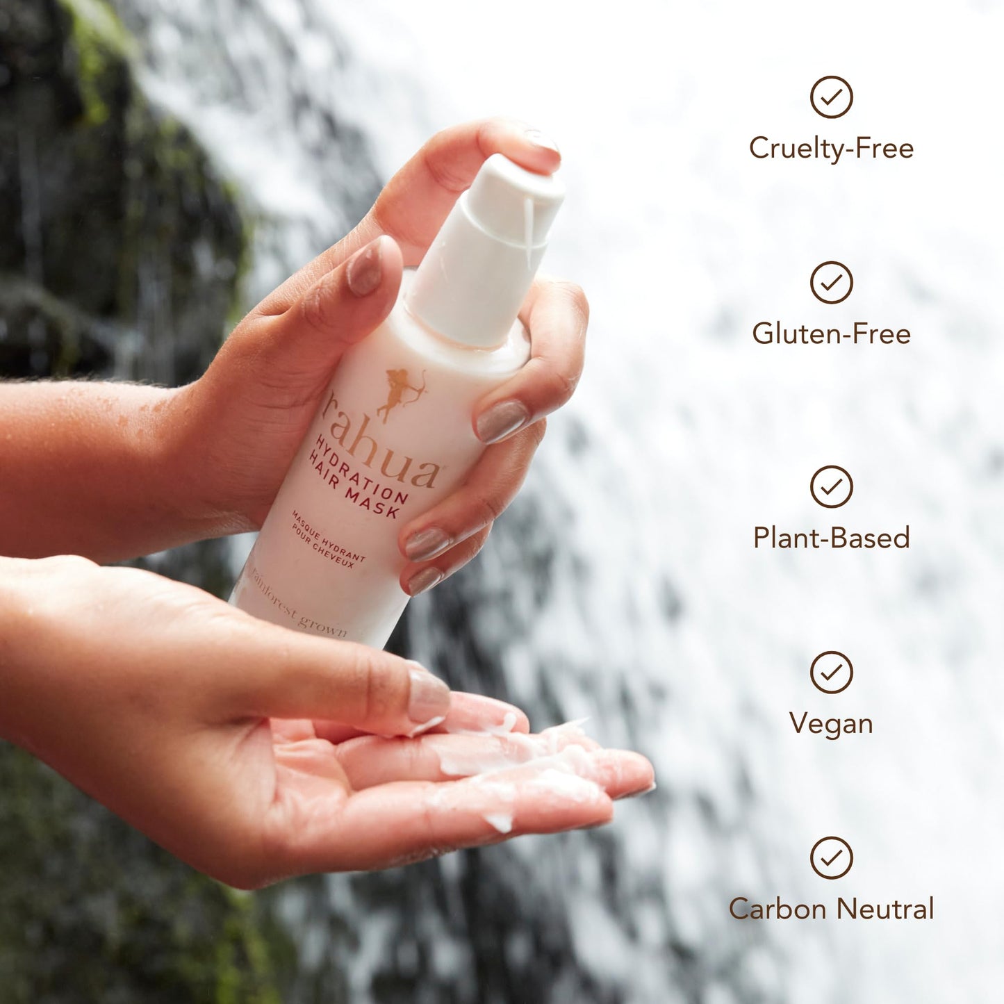 Rahua Hydration Hair Mask, Vegan Deep Conditioning Treatment for Dry & Dehydrated Curls Oil & Shea Butter for Moisture & Shine, Hair Care w/Organic