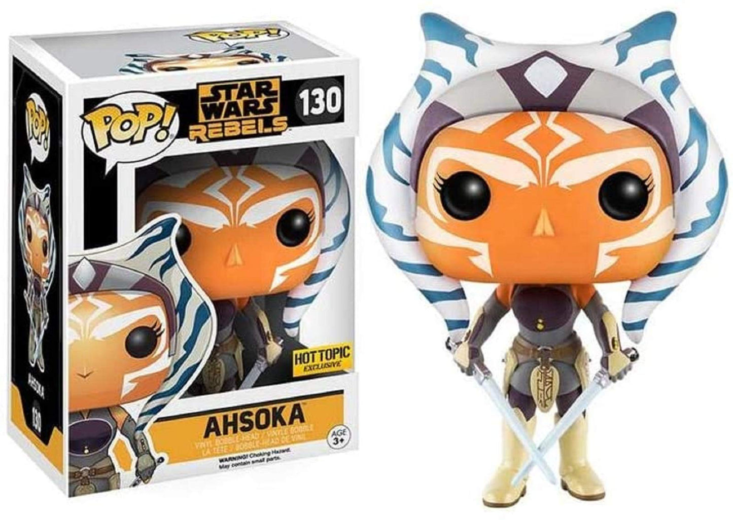 Funko Pop Star Wars Rebels Ahsoka Tano Exclusive Vinyl Bobblehead Figure