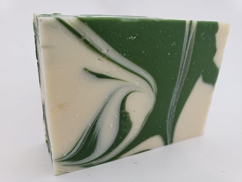 Soap (Peppermint Swirls Soap Bar) Beauty & Personal Care Growing Wise