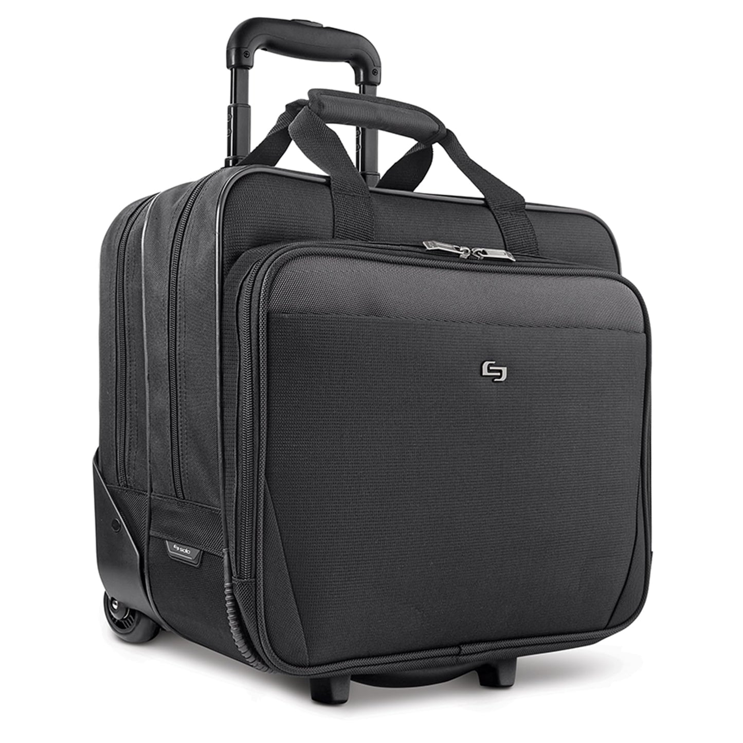 Solo New York Rolling Catalog Case with Wheels - Roller Laptop Bag, Wheeled Briefcase for Women & Men, Carry On Size for Travel, Fits 17.3" Computer