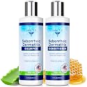 Sulfate-Free and Fragrance Free Shampoo and Conditioner Set, Safe for Seborrheic Dermatitis, To Soothe Dry and Itchy Scalp - Anti-Dandruff Shampoo