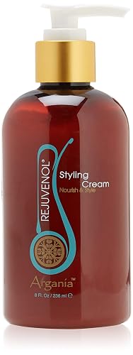 Rejuvenol Argania for Unisex, Styling Cream, 8 Ounce