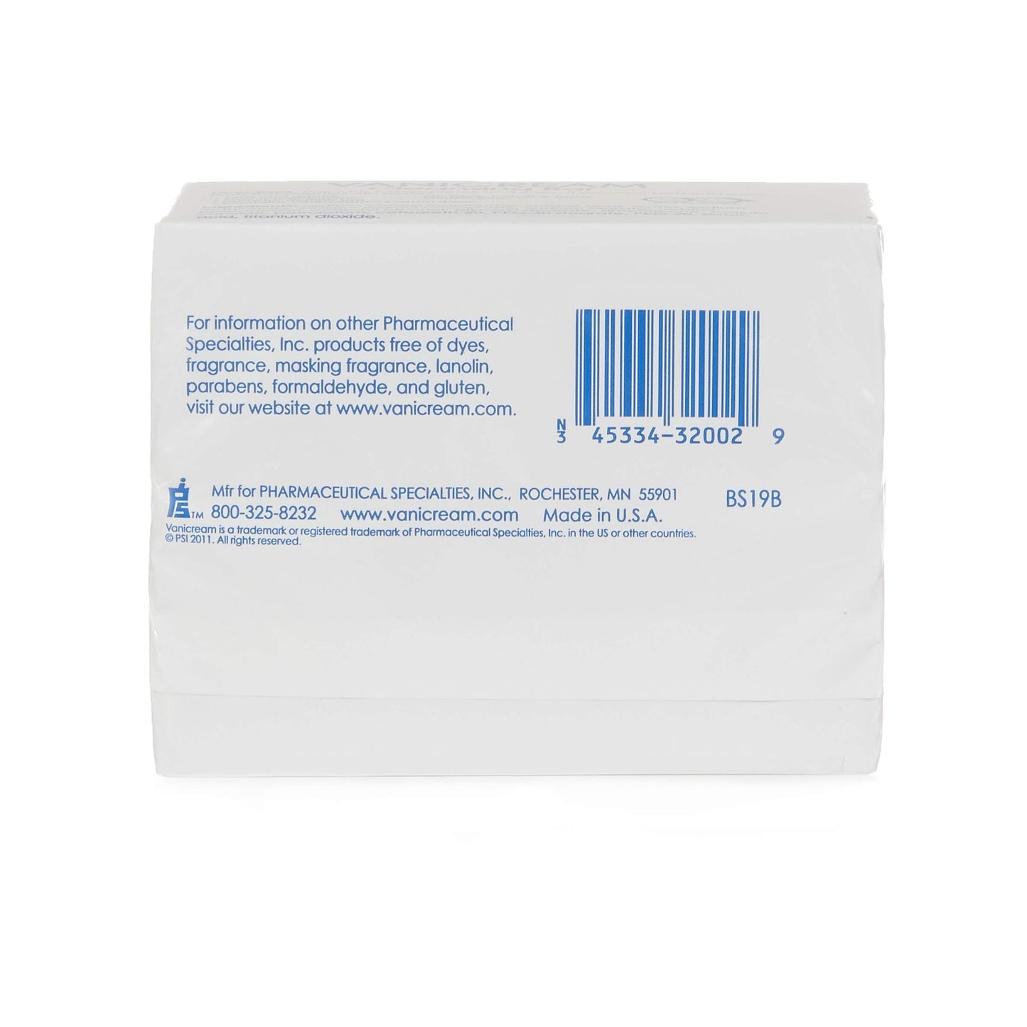 Vanicream, Cleansing Bar Fragrance Gluten and Sulfate Free For Sensitive Skin Gently Cleanses and Moisturizes 3.9 Pack of 2, 7.8 Ounce