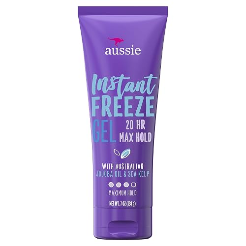 Aussie Instant Freeze Gel Maximum Hold 7 oz (Pack of 4)