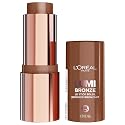 L'Oreal Paris Lumi Bronze Le Stick Soleil Bronzer Stick, Cream-To-Powder Bronzer For A Sunkissed Face Makeup Glow, 130 Sunset Doré