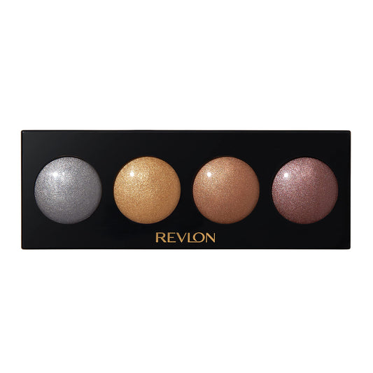 Revlon Crème Eyeshadow Palette, Illuminance Eye Makeup with Crease- Resistant Ingredients, Creamy Pigmented in Blendable Matte & Shimmer Finishes, 715