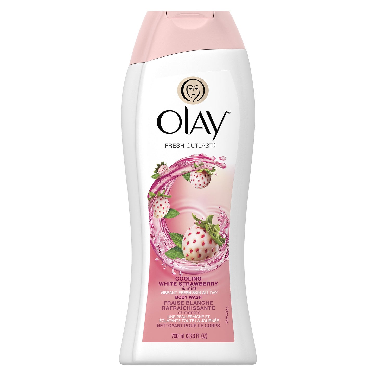 Olay Cleansing Body Wash, Silky Berry, 23.6 Fluid Ounce (Pack of 6)