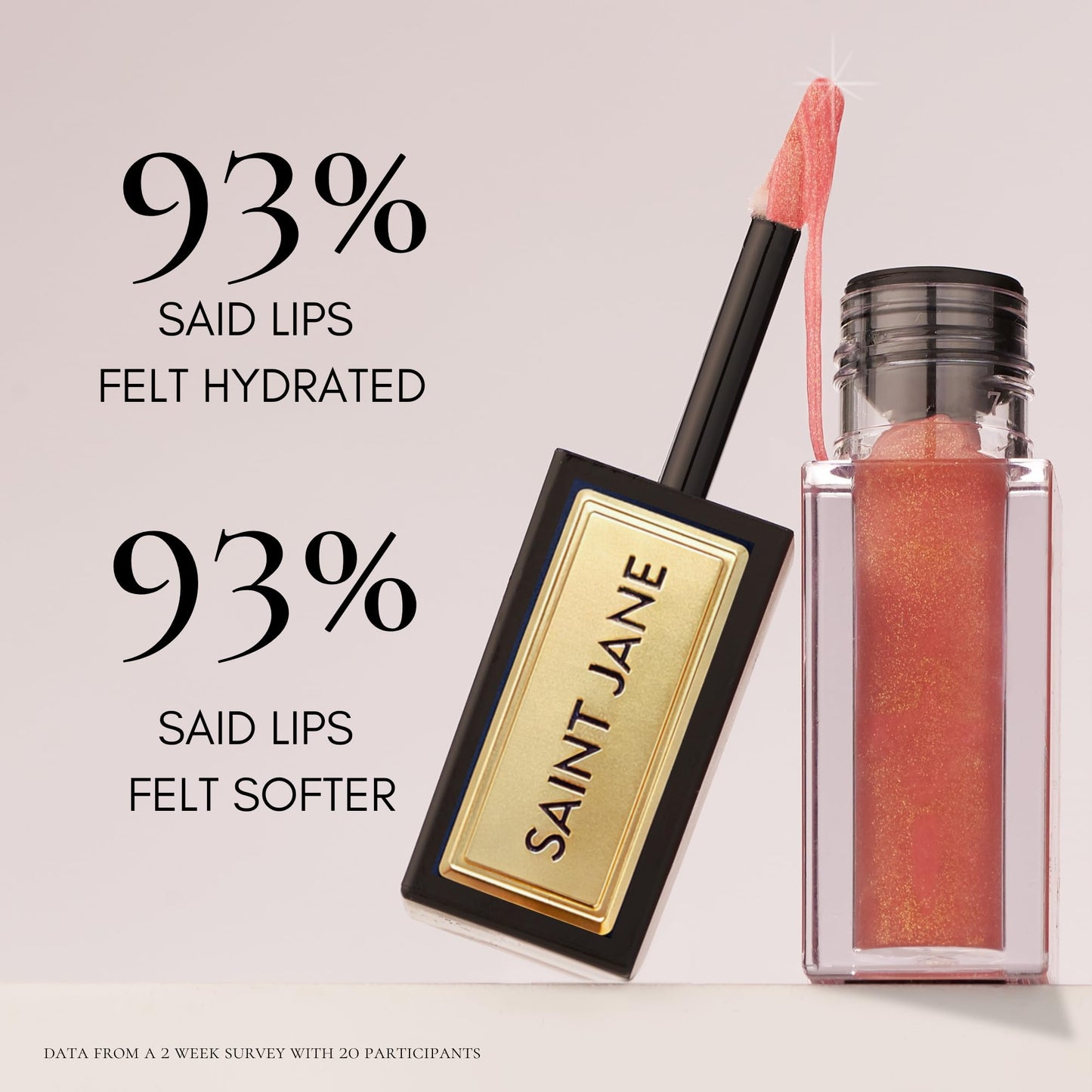 SAINT JANE - Luxury Lip Oil | Luxury, Floral-Infused, Clean Skincare (Elixir, 0.15 oz | 4.5 ml)