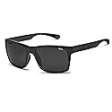 Zeal Optics Brewer | Plant-Based Polarized Sunglasses for Men & Women - Matte Black/Polarized Dark Grey Lens