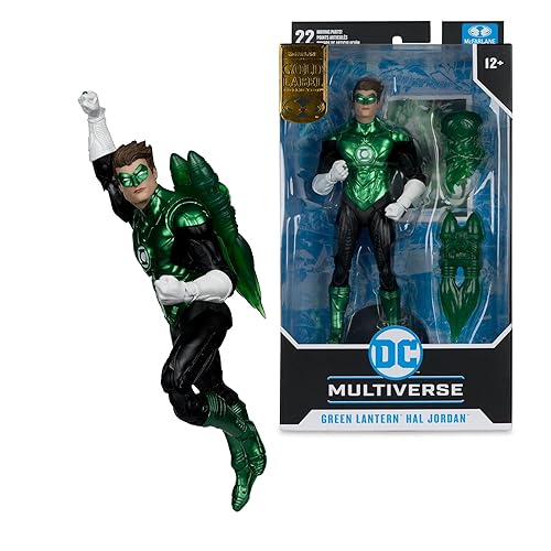 McFarlane Toys DC Multiverse Action Figure Green Lantern (Hal Jordan) (Green Lanterns) (Gold Label) 18 cm