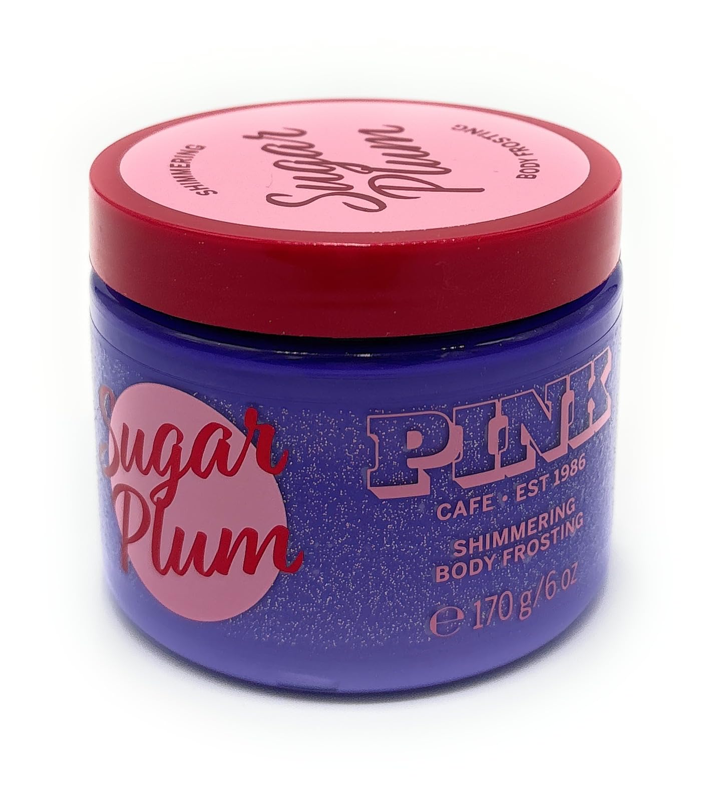 Victoria's Secret PINK Sugar Plum Shimmering Body Frosting 6 oz Limited Edition