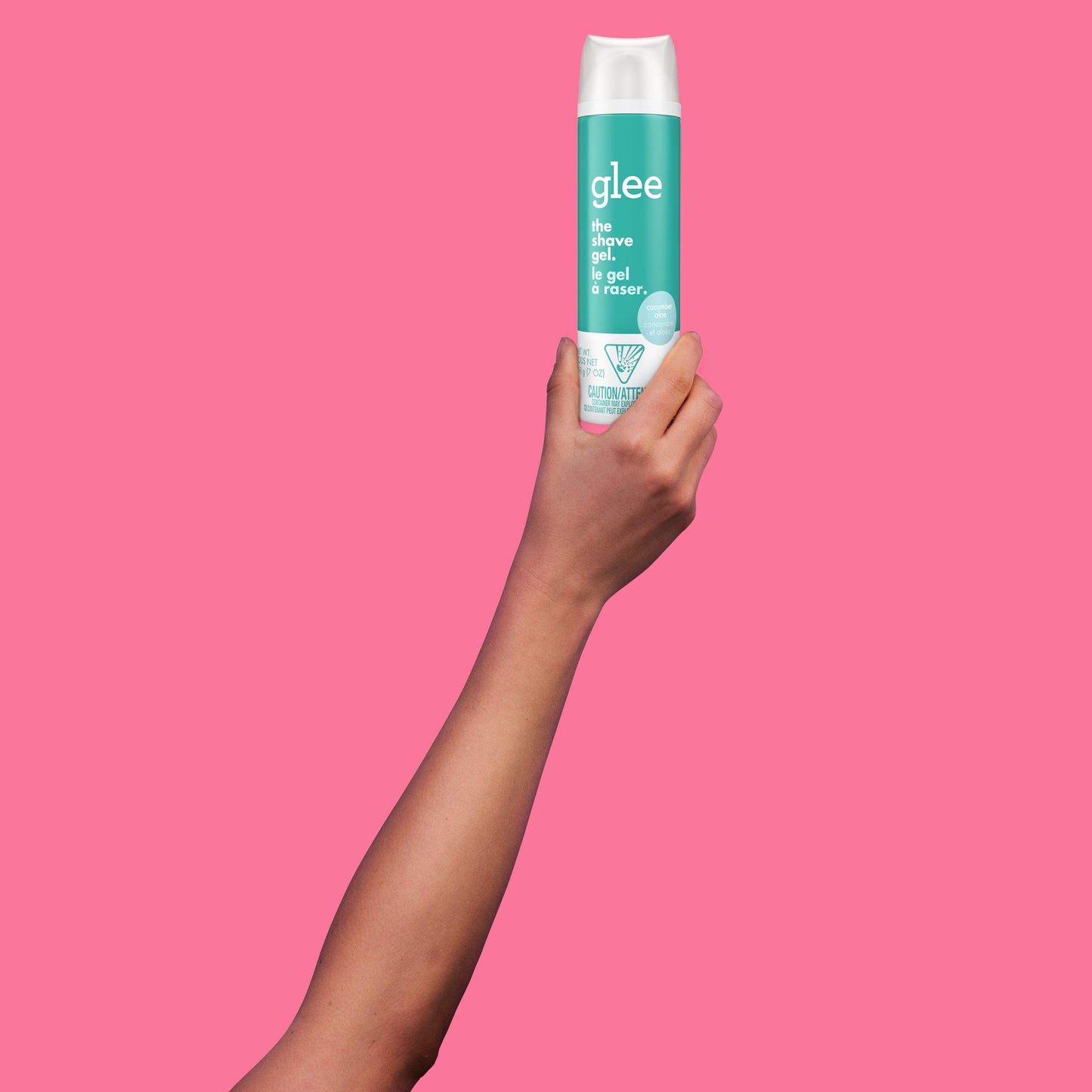 Glee, The Shave Gel Cucumber Aloe, 7 Oz.