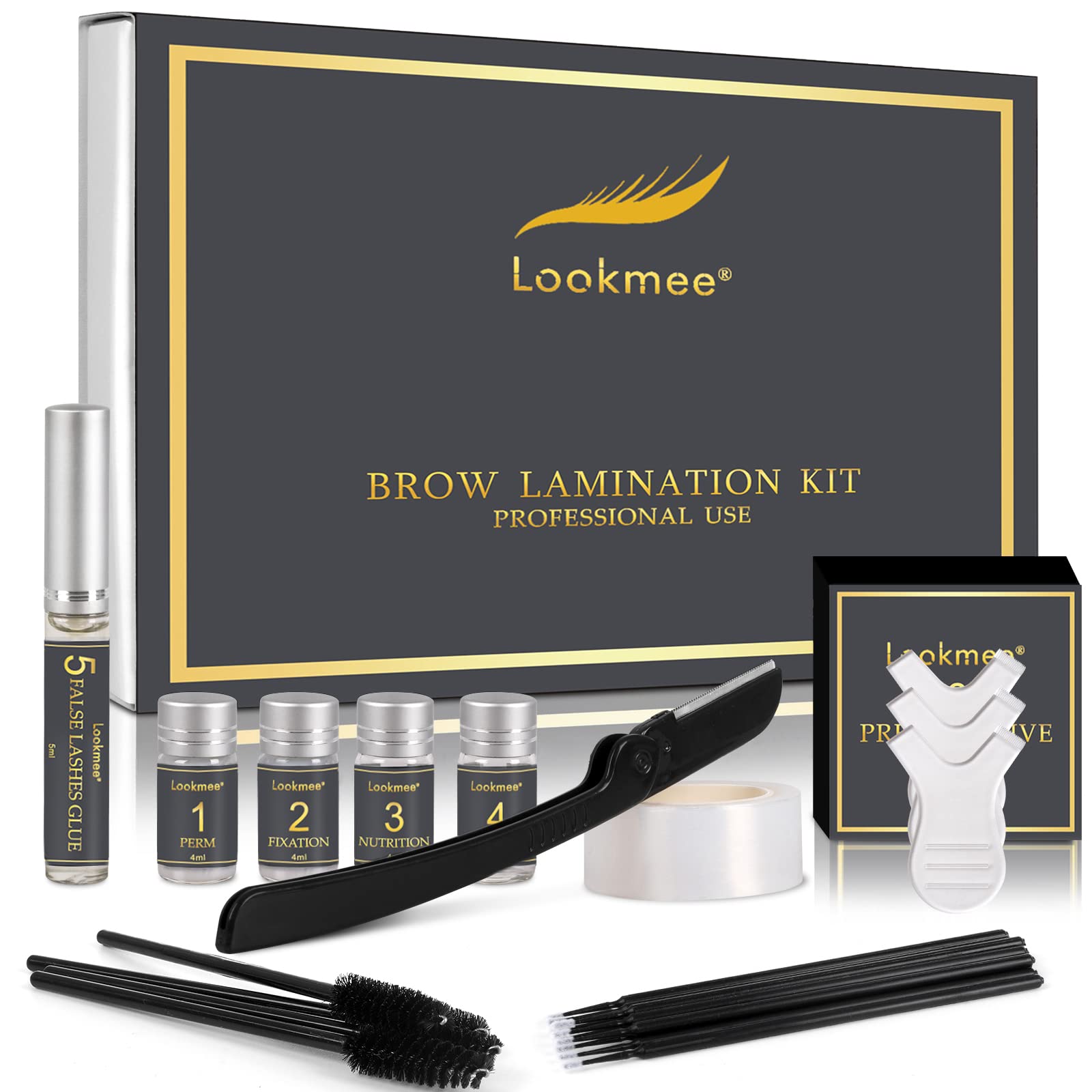 Lookmee Eyebrow Lamination Kits, Professional Instant Eyebrow Lift ...
