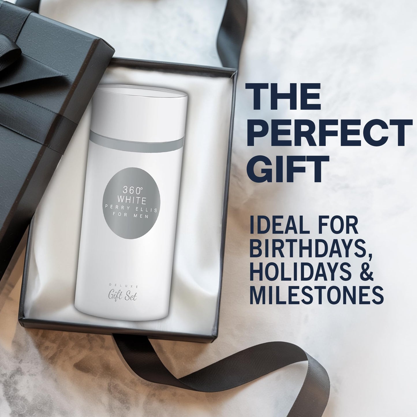 Perry Ellis 360° White for Men 3-Piece Gift Set