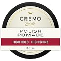 Cremo Hair Styling Shine Pomade for Men - Premium Barber Grade Shine Pomade for Hair Styling, 3.4 Oz