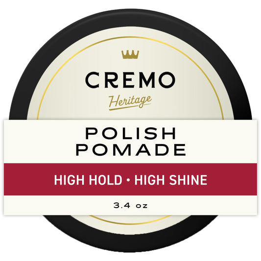 Cremo Hair Styling Shine Pomade for Men - Premium Barber Grade Shine Pomade for Hair Styling, 3.4 Oz Beauty & Personal Care Cremo