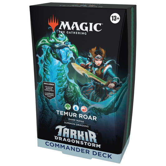 Magic The Gathering Dragonstorm Commander Deck - Temur Roar