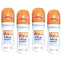 Dry Idea Fresh Linen Roll-On Antiperspirant Deodorant Fresh Linen 3.25 Ounce (Pack of 4)