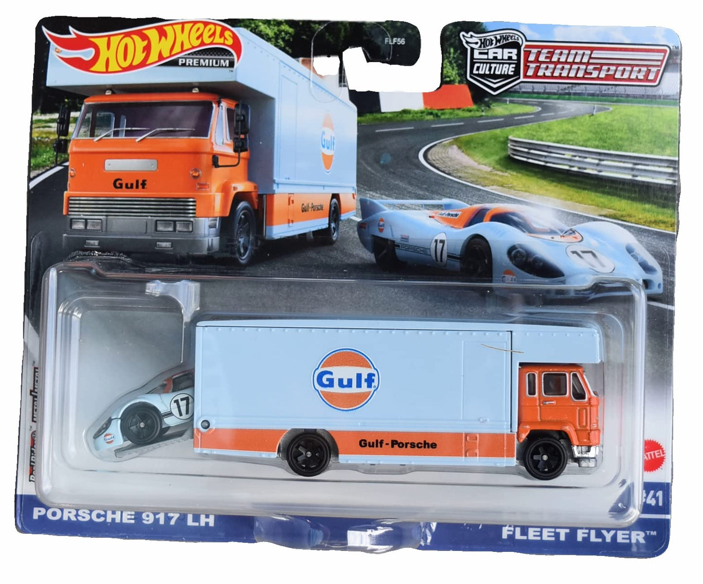 Hot Wheels Porsche 917 LH Fleet Flyer, Team Transport Fleet Flyer #41