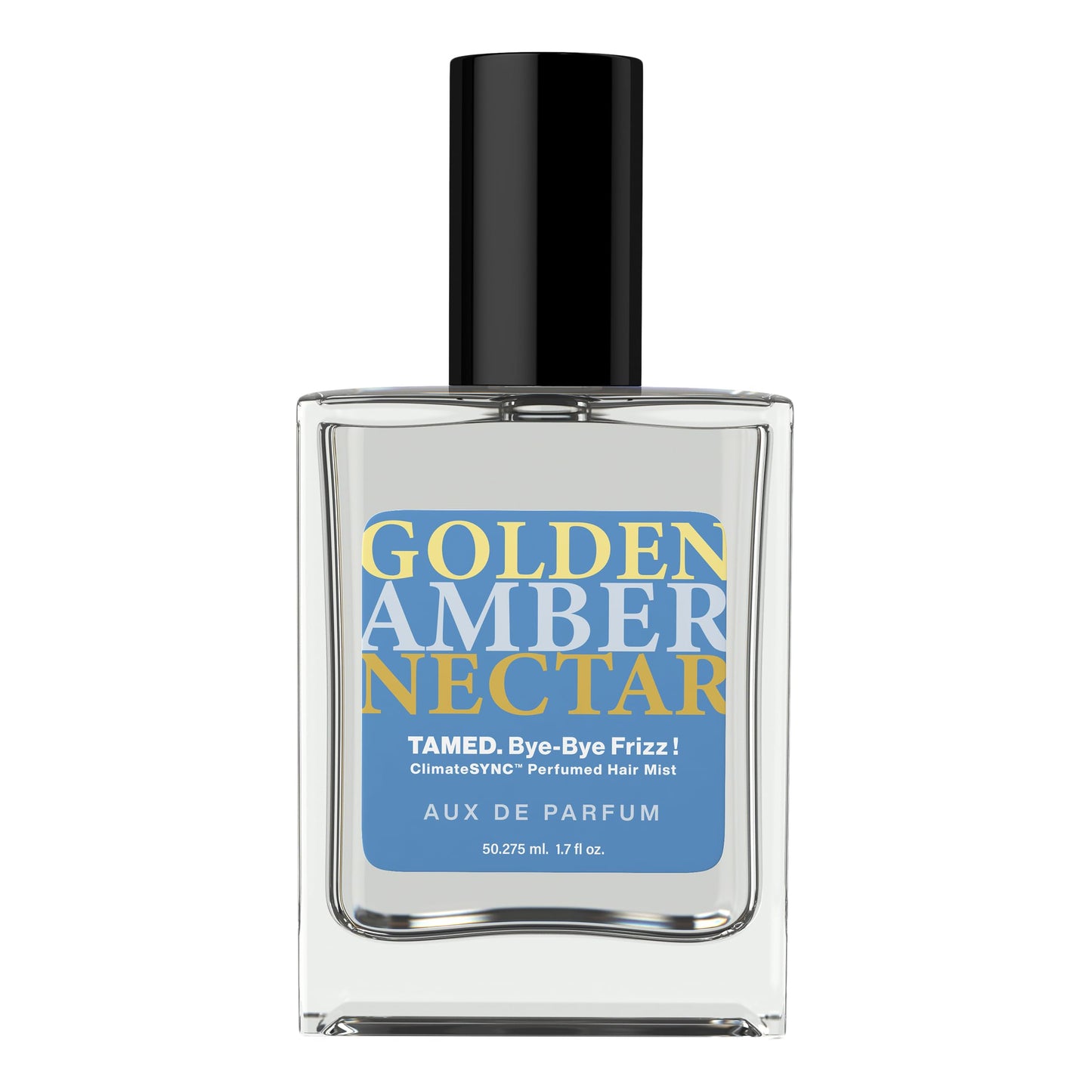 Tweak'd by Nature TAMED Bye-Bye Frizz Hair Mist, Golden Amber Nectar, Anti-Frizz, Moisturizing, Volumizing, Warm Gourmand Fragrance, 1.7 fl. oz.