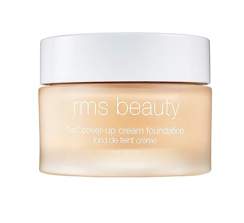 RMS Beauty “Un” Cover-Up Cream Foundation - Hydrating & Nourishing Organic Face Makeup Provides Lightweight & Even Coverage for Healthy, Luminous Skin