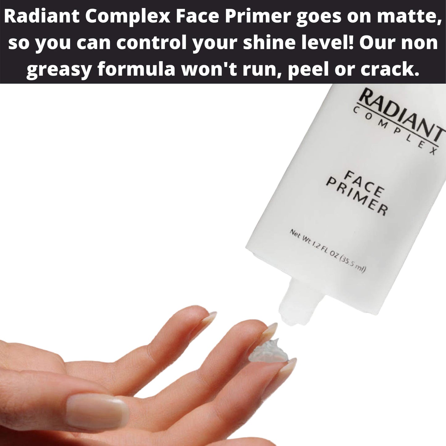 Best Makeup Base: Radiant Complex Face Primer and Pore Minimizer Transforms Your Skin into a Smooth Matte Canvas for Applying Foundation and Make Up