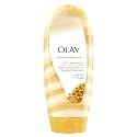 Olay Moisture Ribbons Plus Shea + Manuka Honey Body Wash, 18 oz(pack of 4)