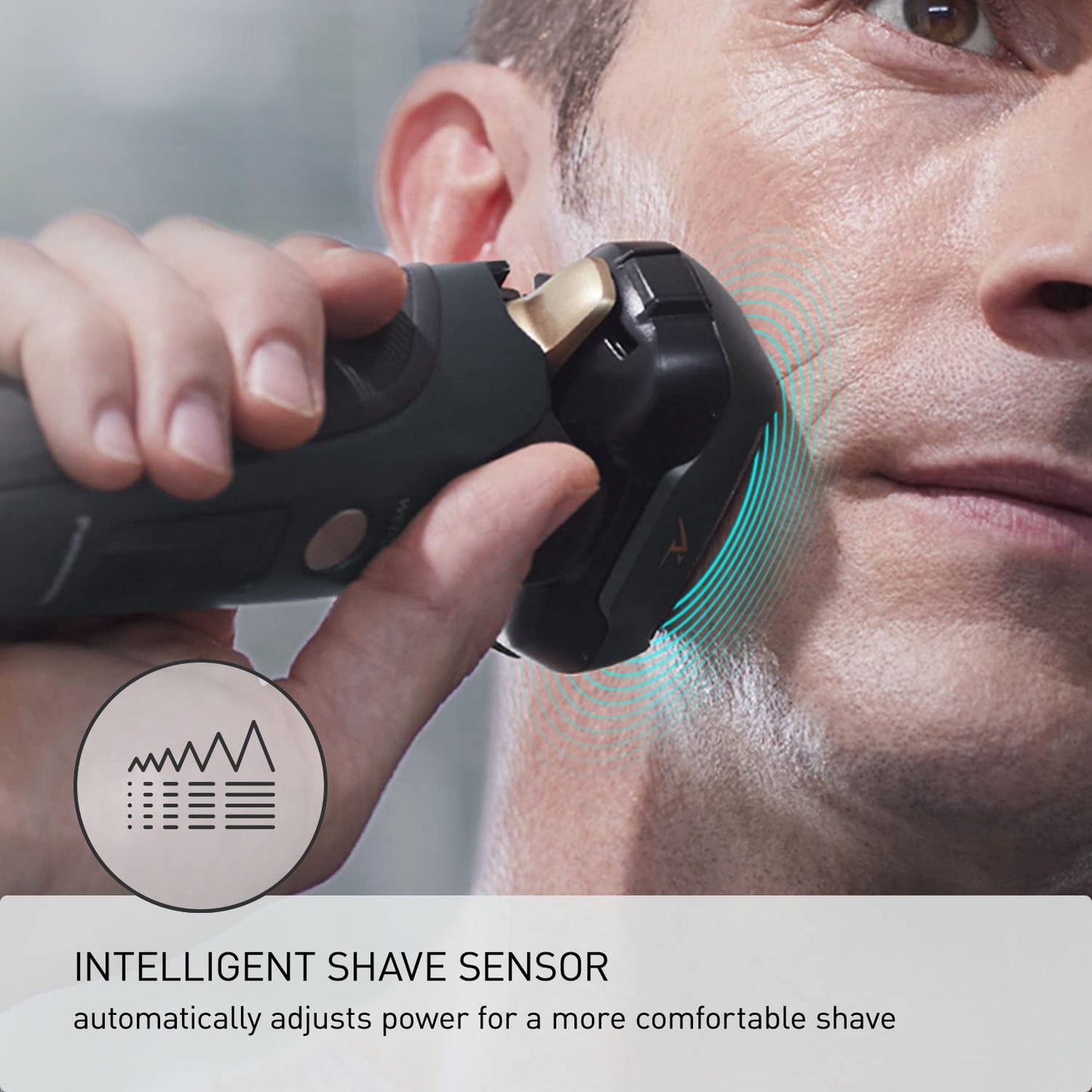 Panasonic Arc5 Electric Razor for Men ES-LV67-K + Replacement Outer Foil WES9173P, Wet Dry 5-Blade Shaver with Intelligent Shave Sensor and 16D Beauty and Personal Care Panasonic