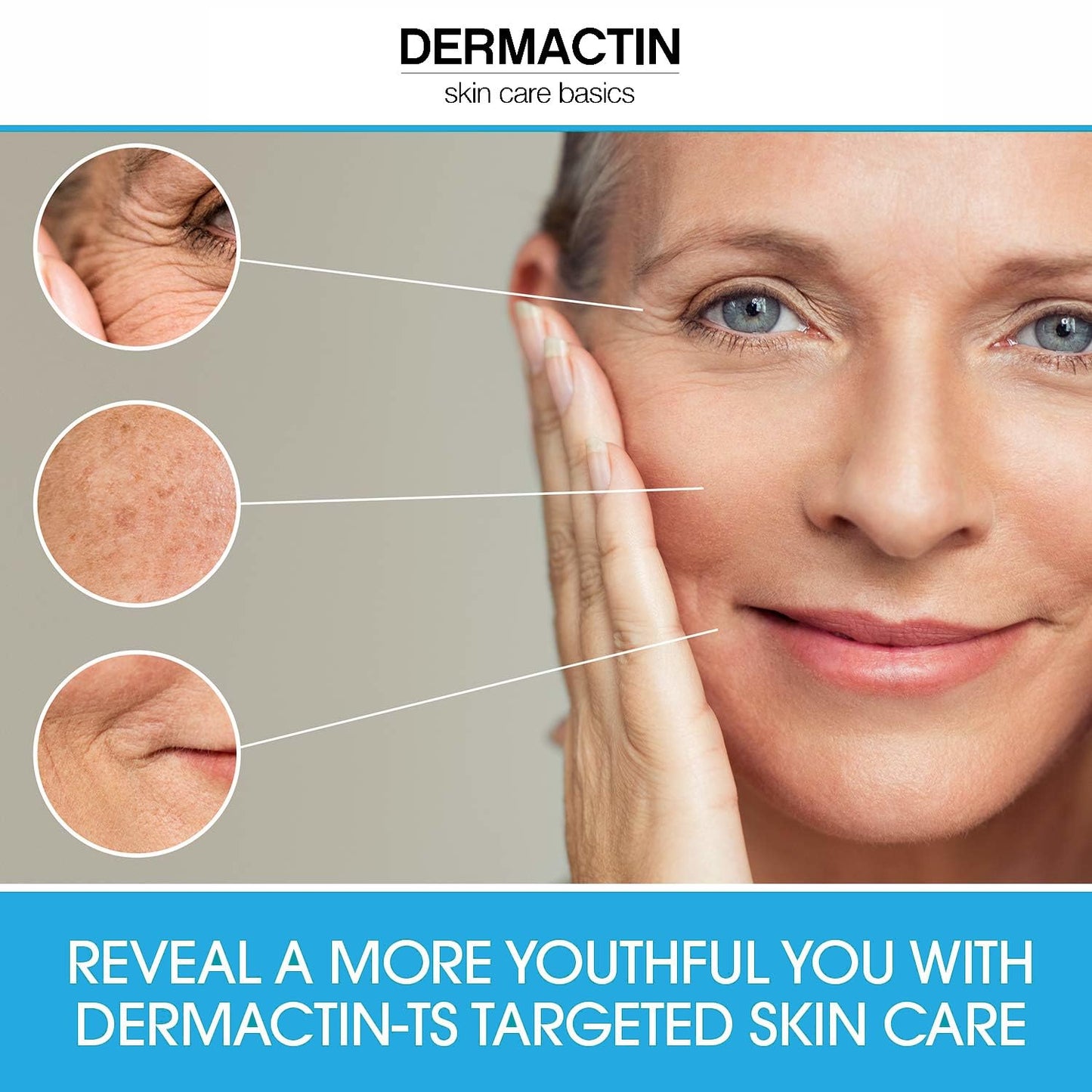 Dermactin-TS Collagen Filler Wrinkle Reducer 2.5 Ounce