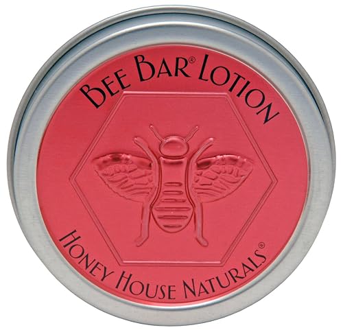 Honey House Naturals Small Bee Bar Lotion, Sweet Honey, 0.6 Ounce