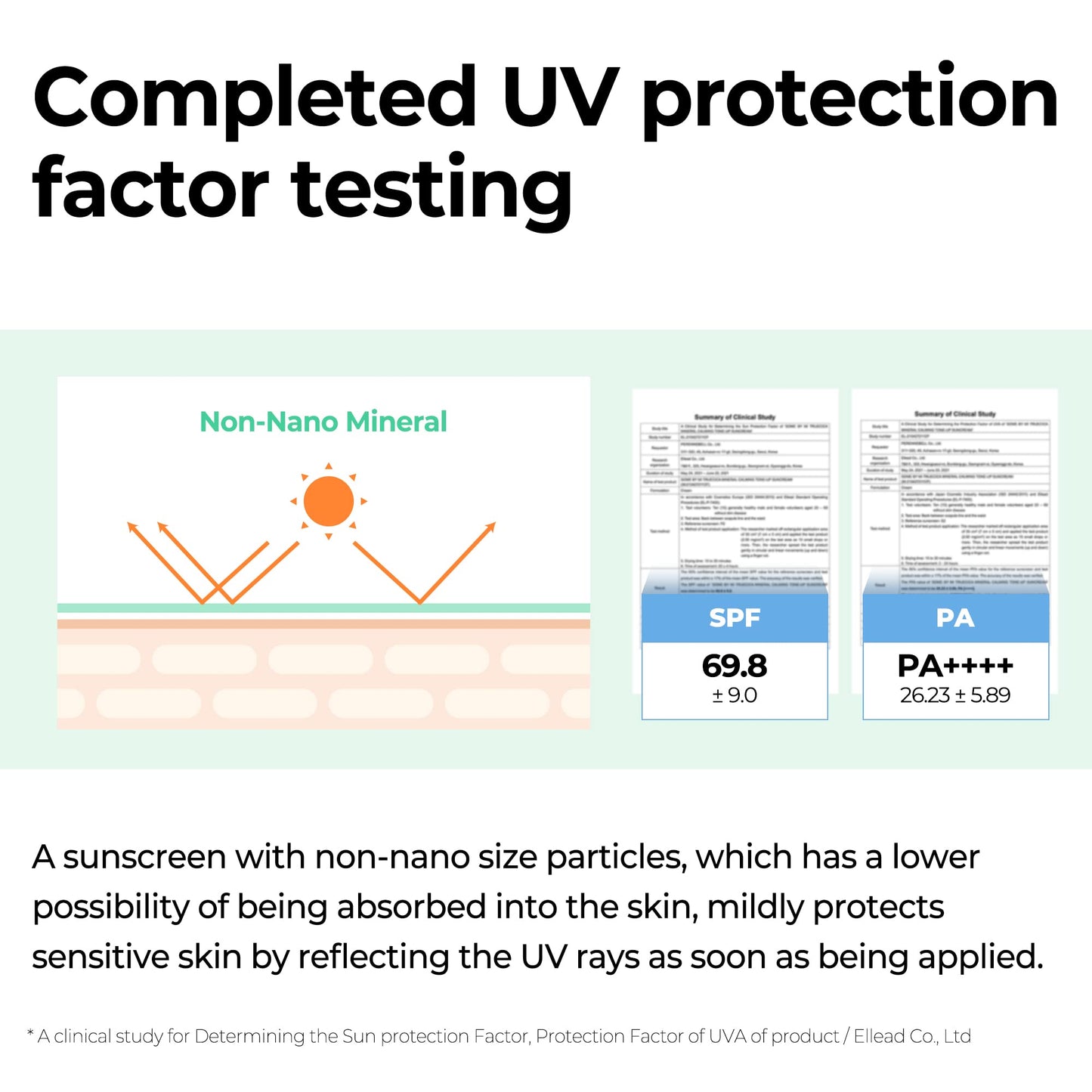SOME BY MI Truecica Mineral Calming Tone-Up Suncream / SPF50+, PA++++ / 1.69Oz, 50ml / Brightening and Calming Effect/Mild Sun and UV Protection