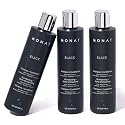 MONAT Black Shampoo + Conditioner - 3-Month Supply - A 2-in-1 Formula for Optimal Hair Care in One Step - Cleanses, Conditions, and Promotes Stronger