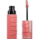 Maybelline Super Stay Vinyl Ink Longwear No-Budge Liquid Lipcolor Makeup, Highly Pigmented Color and Instant Shine, Charmed, Pink Lipstick, 0.14 fl